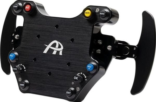 Ascher Racing B24M-SC - Knappplate for Racing Simulatorer - Høy kompatibilitet med ratt - Laget av høykvalitets materiale - 24 inngangsalternativer...