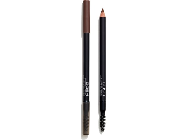 Gosh Gosh Double-Ended Eyebrow Cream Pencil & Brush 2-i-1 4 Mahogany 1,2 g