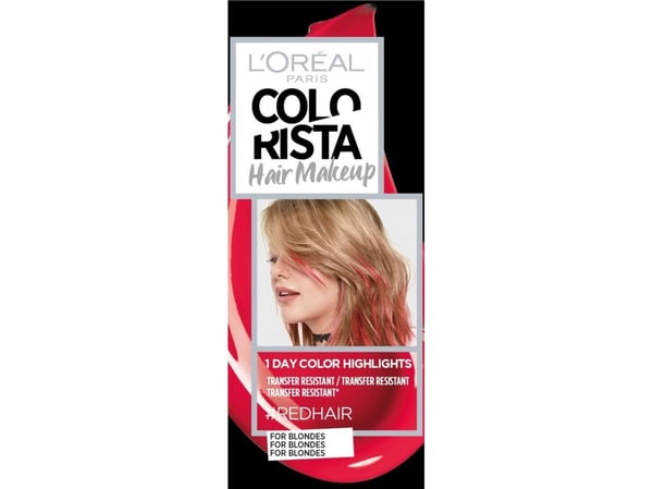 L’Oreal Paris Colorista Hair Makeup semi-permanent hårfarge #REDHAIR 30 ml