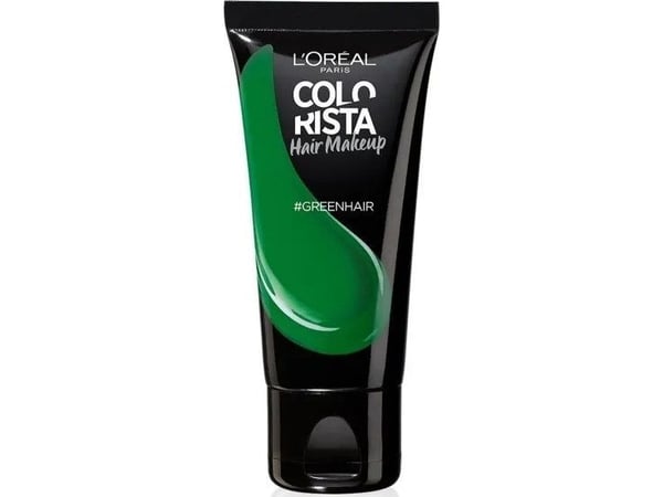 L’Oreal Paris Colorista Hair Makeup semipermanent hårfarge #GREENHAIR, 30 ml