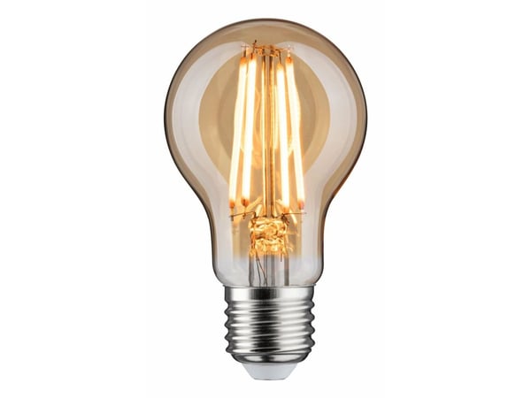 Paulmann 29187 LED (RGB)-valaisin E27 Pæreform 6 W (Ø x K) 60 mm x 106 mm 1 kpl
