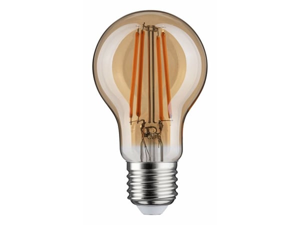 Paulmann 29187 LED (RGB)-valaisin E27 Pæreform 6 W (Ø x K) 60 mm x 106 mm 1 kpl