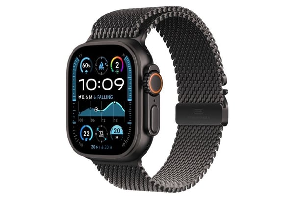 Apple - Sløyfe for smart armbåndsur - 49mm - Stor størrelse - svart