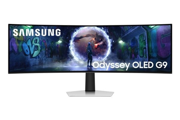 Samsung Odyssey OLED G9 S49DG934SU - G93SD Series - OLED-skjerm - gaming - kurvet - 49" - 5120 x 1440 Dual Quad HD @ 240 Hz - 250 cd/m² - 1000000:1...
