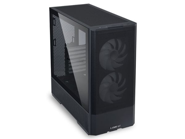Lian Li Lancool 207, Midi Tower, PC, Musta, ATX, mikro ATX, Mini-ITX, Terästä, Karkaistu lasi, Pelaaminen