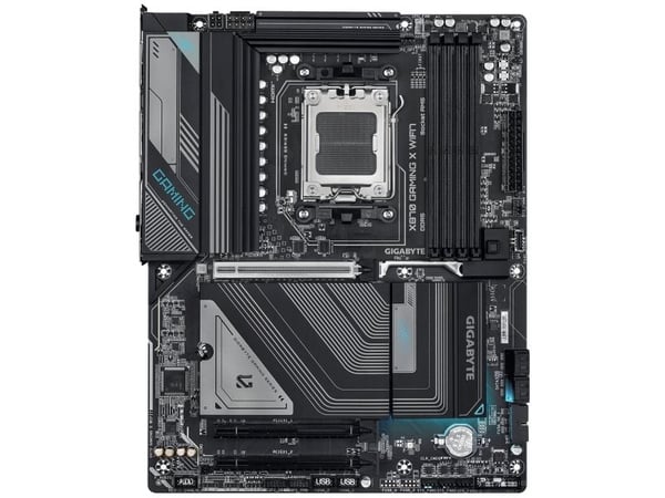 GIGABYTE X870 GAMING X WIFI7, AMD, Pistoke AM5, AMD Ryzen 7000 Series, AMD Ryzen 8000 Series, AMD Ryzen 9000 Series, Pistoke AM5, 256 GB, DDR5-SDRAM