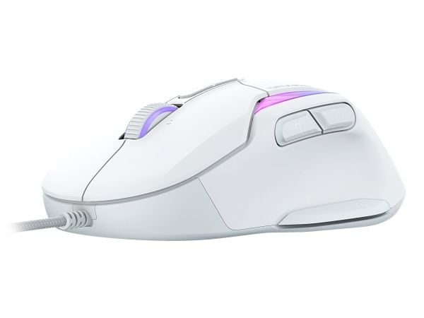 Turtle Beach Kone II, Høyre hendt, Optisk, USB Type-A, 26000 DPI, Hvit