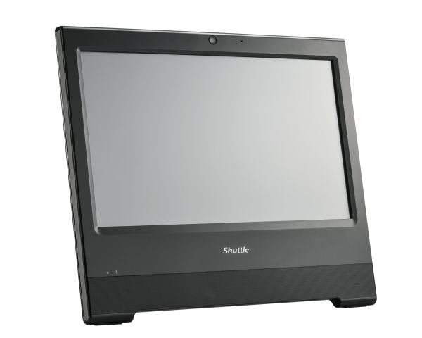 Shuttle XPC X50V9 - Barebone - alt-i-ett 1 x Celeron 7305 - RAM 0 GB - UHD Graphics - Gigabit Ethernet - monitor: LED 15.6" 1366 x 768 (HD) berørin...