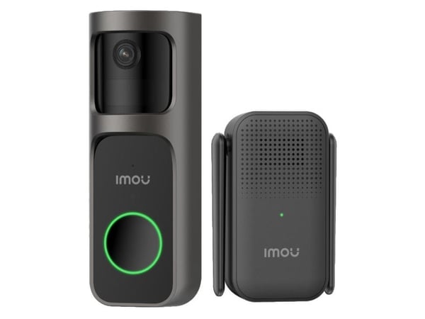 Imou Ovikello 2S Kit, musta, koti, seinä, MicroSD (TransFlash), 512 GB, H.265