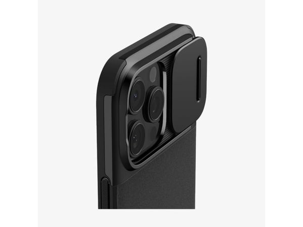 Spigen Optik Armor (MagFit), Suojus, Apple, iPhone 16 Pro, 16 cm (6.3"), musta