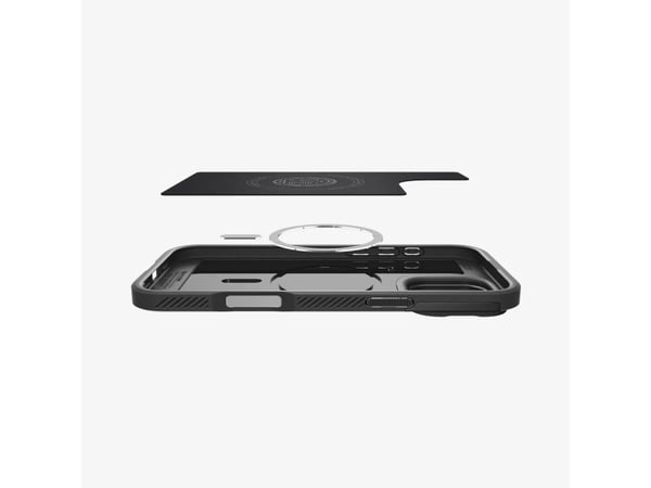 Spigen Optik Armor (MagFit), Suojus, Apple, iPhone 16 Pro, 16 cm (6.3"), musta