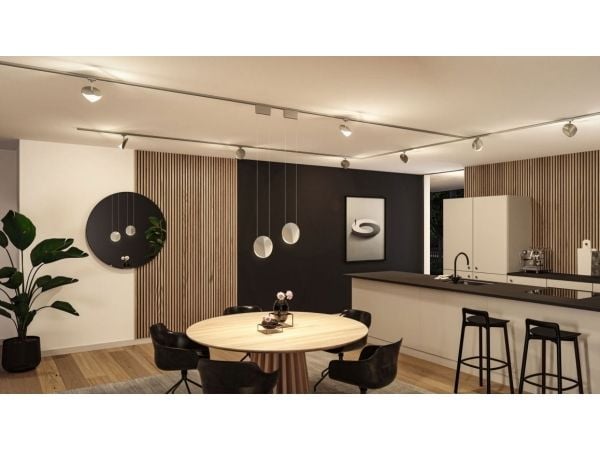 Paulmann Alejandro, Skena för spotlight, LED, 10 W, 800 LM, 230 V, Krom