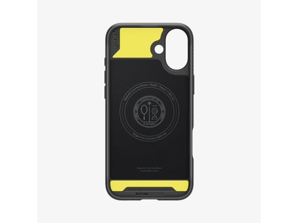 Spigen Rugged Armor (MagFit), Etui, Apple, iPhone 16 Plus, 17 cm (6.7"), Sort