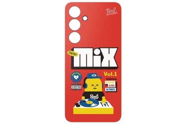 Samsung EF-MS721 - Baksidedeksel for mobiltelefon - termoplast-polyuretan (TPU) - rød - for Galaxy S24 FE
