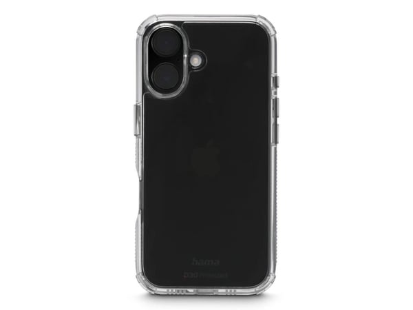 Hama Extreme Protect, Suojus, Apple, iPhone 16, 15,5 cm (6.1"), Läpinäkyvä