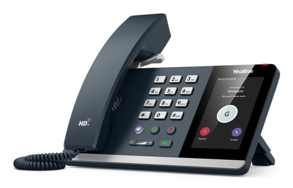Yealink MP54 E2 - VoIP-telefon - med Bluetooth-grensesnitt - klassisk grå