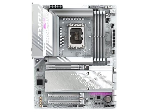 AORUS B860 ELITE WIFI7 ICE - Hovedkort - ATX - LGA1851-sokkel - B860 Chipset - USB4, USB-C 3.2 Gen2, USB 3.2 Gen 1, USB 3.2 Gen 2 - Bluetooth, 2.5 ...