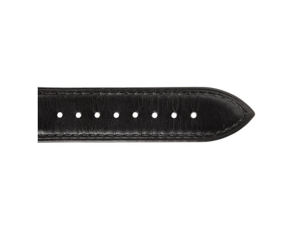 PURO PUGW6CLASSICBLK, Klokkereim, Samsung, Galaxy Watch 4 / Watch 4 Classic / Watch 5 / Watch 5 Pro / Watch 6 / Watch 6 Classic, Lær, Metall, Sølv