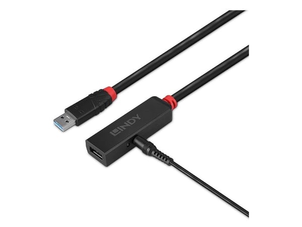 Lindy 43401, USB 3.2 Gen 1 (3.1 Gen 1) Type-C, USB 3.2 Gen 1 (3.1 Gen 1) Type-C, 5000 Mbit/s, Musta, akryylinitriilibutadieenistyreeni, pyöreä kaapeli