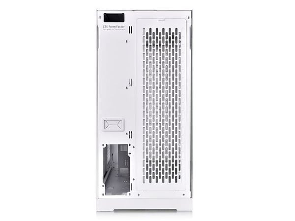 Thermaltake CTE E600 MX Snow - Mid tower - utökad ATX - genomskinlig sidopanel (härdat glas) - ingen strömförsörjning (PS/2) - snö, vit - USB/ljud