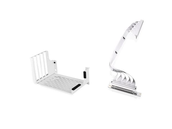 Thermaltake CTE E600 MX Snow - Mid tower - utökad ATX - genomskinlig sidopanel (härdat glas) - ingen strömförsörjning (PS/2) - snö, vit - USB/ljud