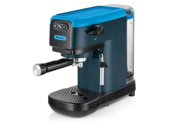 Ariete 1399/18, Espressomaskin, 1,1 l, Malt kaffe, Kaffe pute, 1300 W, Blå