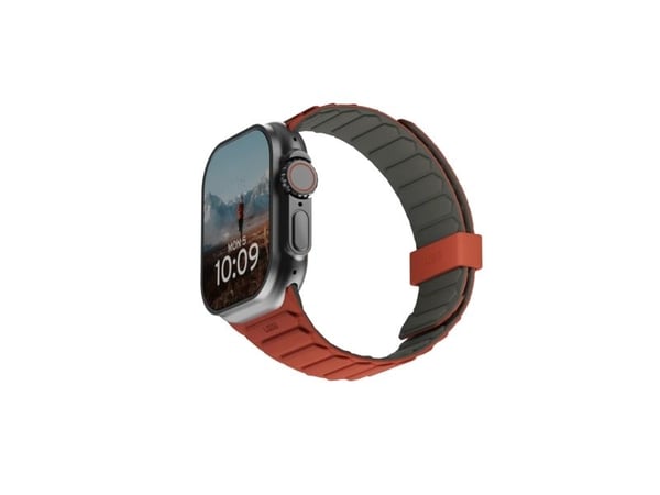 Urban Armor Gear 194161117291, Klokkereim, Apple, Watch Series 1-3 42mm, Series 4-6 & SE 44mm, Series 7-9 45mm, Ultra 1-2 49mm., Silikon