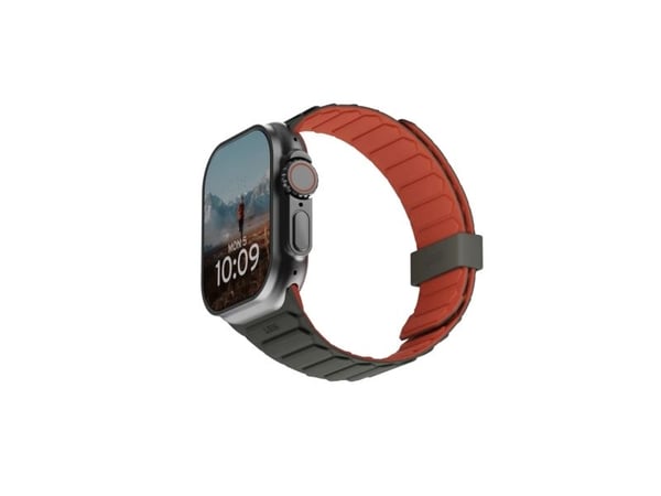 Urban Armor Gear 194161117291, Klokkereim, Apple, Watch Series 1-3 42mm, Series 4-6 & SE 44mm, Series 7-9 45mm, Ultra 1-2 49mm., Silikon