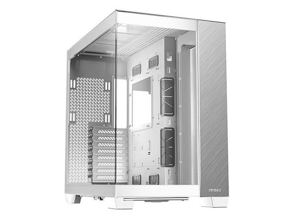 Antec Constellation Series C8 ARGB - FT gaming - utvidet ATX (E-ATX) - sidepanel med vindu (herdet glass) - ingen strømforsyning - hvit - USB/lyd