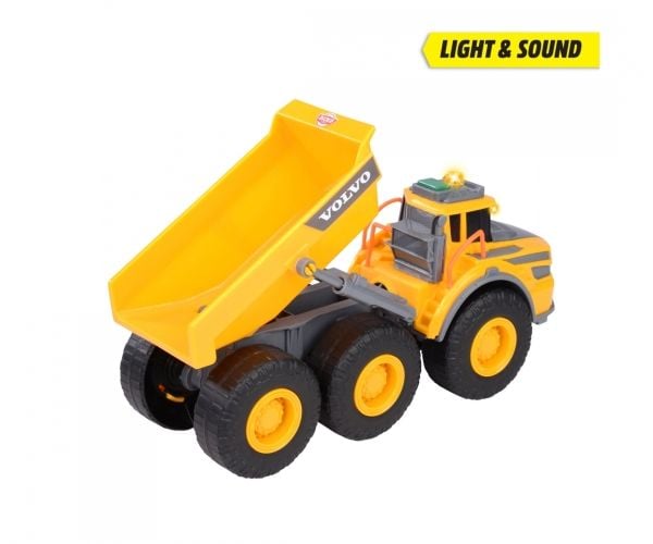 Dickie Toys 203723007, Hauler truck, 3 år, AA, Gult