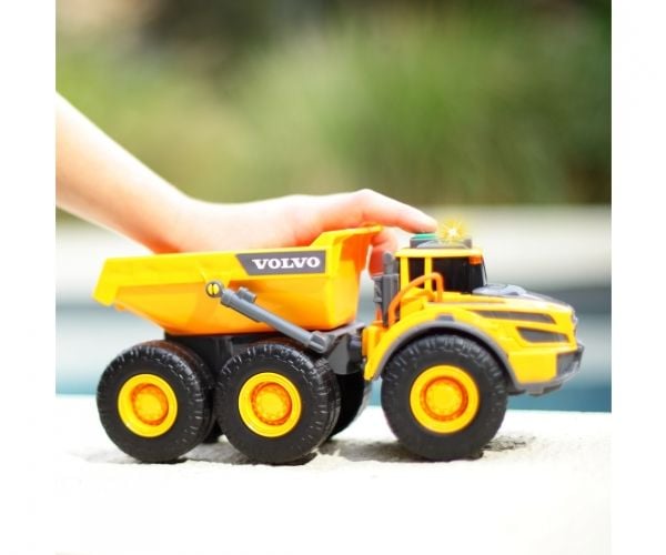 Dickie Toys 203723007, Hauler truck, 3 år, AA, Gult
