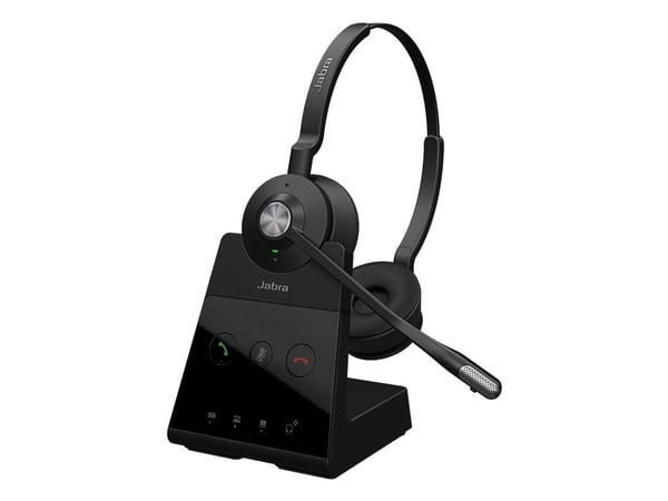 Jabra Engage 65 SE Stereo - Hodesett - on-ear - DECT - trådløs - Zoom Certified, Google Meet Certified, Amazon Chime Certified, Certified for Micro...