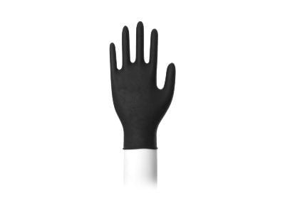Tutkimuskäsine, ABENA Classic Sensitive, M, musta, nitriili, puuteriton - (100 kpl)