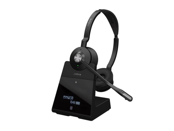 Jabra Engage 75 SE Stereo - Hodesett - on-ear - DECT / Bluetooth - trådløs - NFC - Zoom Certified, Google Meet Certified, Amazon Chime Certified, C...