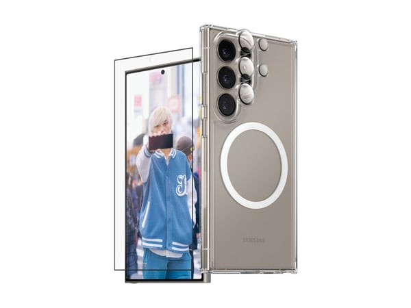 CARE by PanzerGlass Urban Combat - Baksidedeksel for mobiltelefon - 3-i-1 - MagSafe-samsvar - 100 % resirkulert polykarbonat, 100 % resirkulert ter...