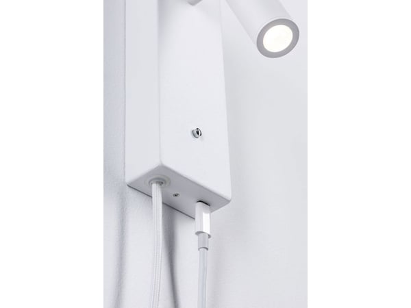 Paulmann Hulda, Innfelt, Sylinder, 1 lamper, 3000 K, IP20, Hvit
