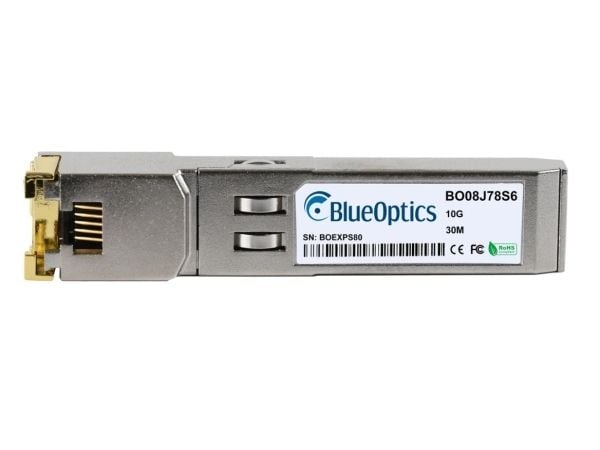 BlueOptics SFP10G-T-ZZ0101F-BO, Kopper, 10000 Mbit/s, RJ-45, LC, 30 m, 10GBASE