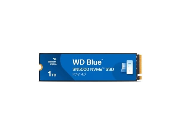 WD Blue SN5000 WDS100T4B0E - SSD - 1 TB - intern - M.2 2280 - PCIe 4.0 x4 (NVMe)