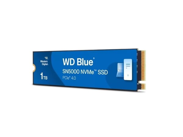 WD Blue SN5000 WDS100T4B0E - SSD - 1 TB - intern - M.2 2280 - PCIe 4.0 x4 (NVMe)