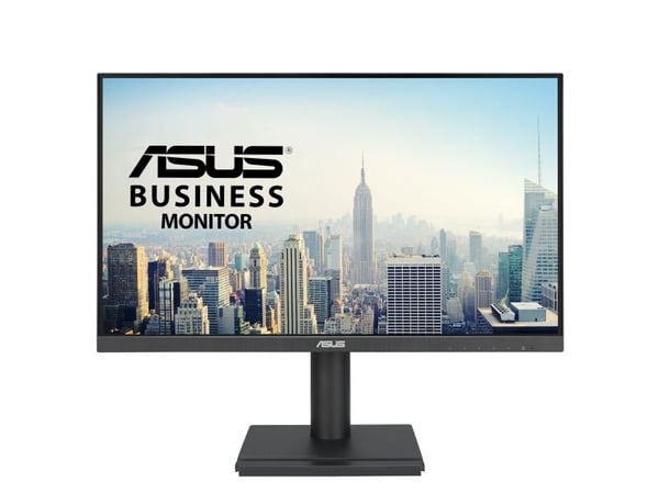 ASUS VA24DQFS - LED-skjerm - 24" (23.8" synlig) - 1920 x 1080 Full HD (1080p) @ 100 Hz - IPS - 300 cd/m² - 1000:1 - 1 ms - HDMI, VGA, DisplayPort -...