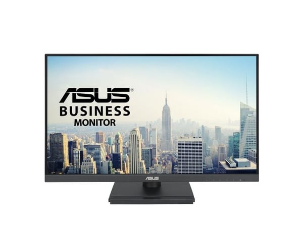 ASUS VA24DQFS - LED-skjerm - 24" (23.8" synlig) - 1920 x 1080 Full HD (1080p) @ 100 Hz - IPS - 300 cd/m² - 1000:1 - 1 ms - HDMI, VGA, DisplayPort -...