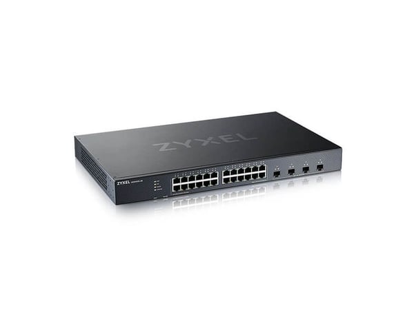 Zyxel XGS1935 Series XGS1935-28 - Switch - administrert - L3 Lite - smart - 24 x 10/100/1000 + 4 x 10 Gigabit SFP+ (opplenke) - rackmonterbar - for...