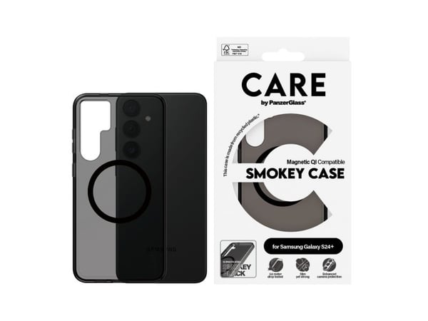 CARE by PanzerGlass Urban Combat - Baksidedeksel for mobiltelefon - MagSafe-samsvar - 100 % resirkulert polykarbonat, 100 % resirkulert termoplasti...
