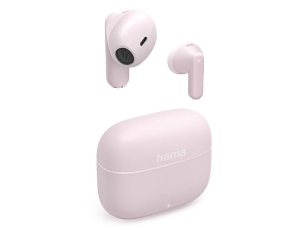 Hama Freedom Light II - True wireless-hodetelefoner med mikrofon - i øret - Bluetooth - rosa