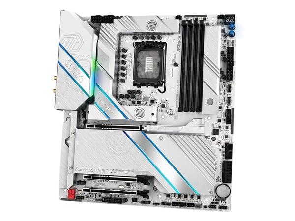ASRock Z890 TAICHI AQUA - Hovedkort - utvidet ATX (E-ATX) - LGA1851-sokkel - Z890 Chipset - USB4, USB-C 3.2 Gen2, USB-C 3.2 Gen 1 - Bluetooth, Wi-F...