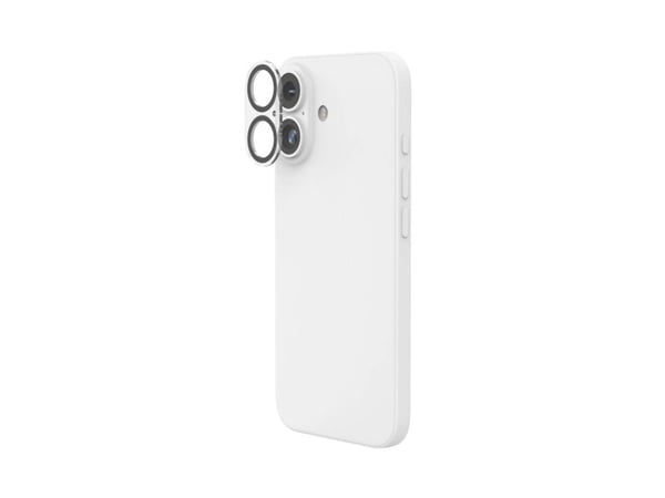 Hama kamerasuoja Cam Protect Apple iPhone 16/16 Plus -puhelimelle, iskunkestävä, naarmuuntumaton (00222793)