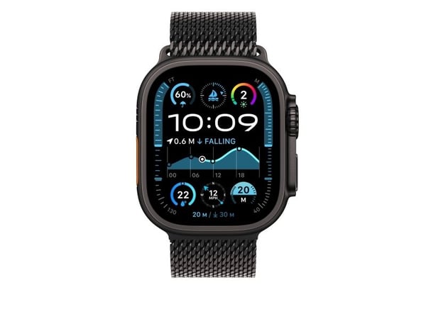 Apple - Sløyfe for smart armbåndsur - 49 mm - Liten størrelse - svart