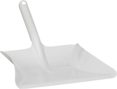 VIKAN Sopskopa, metall, 245 mm, vit Kraftig sopskyffel i metall som tål glöd och aska.