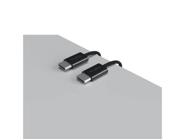 PURO PUCCCFABK415MTBLK, 1,5 m, USB C, USB C, USB 2.0, 0,48 Gbit/sek., Lajittelu