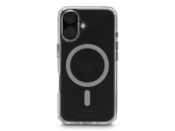Hama Extreme Protect, deksel, Apple, iPhone 16, 15,5 cm (6,1"), gjennomsiktig